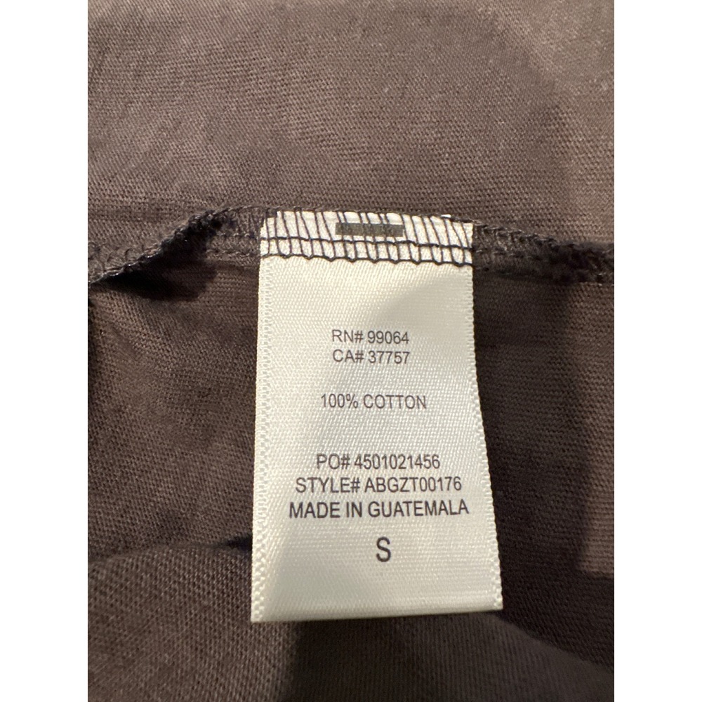 Billabong Womens Essential Cotton Crewneck Tee Charcoal Gray Small ABGZT00176 - Picture 4 of 4